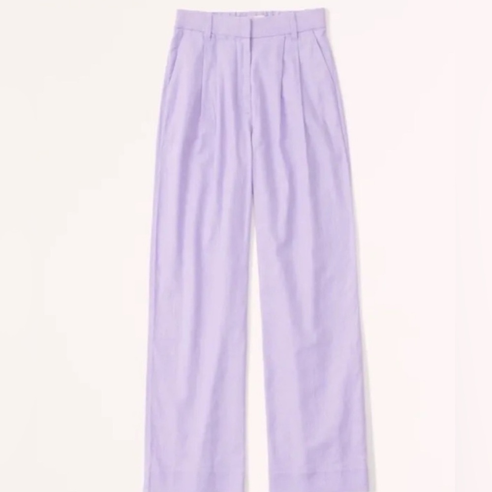 Abercrombie Lavender Tailored Women's Pants Small